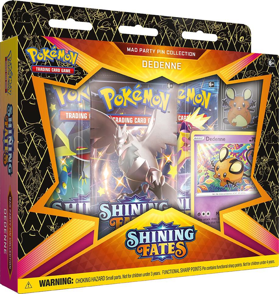 Shining Fates Mad Party Pin Collection