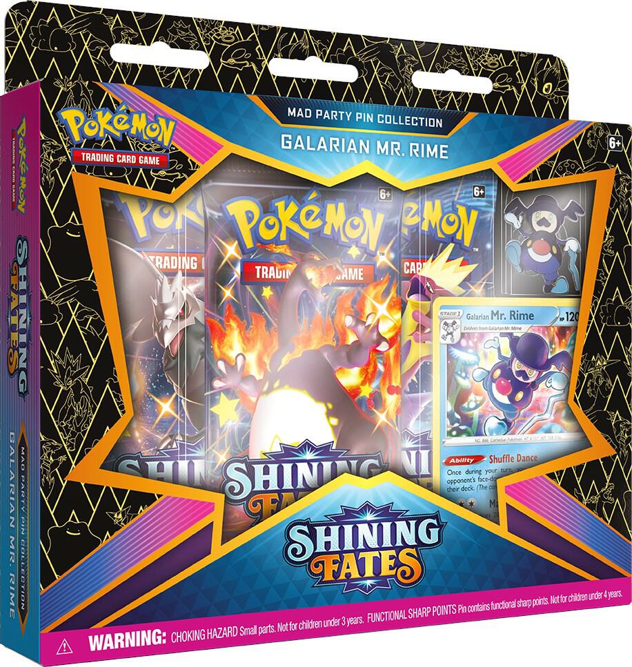 Shining Fates Mad Party Pin Collection