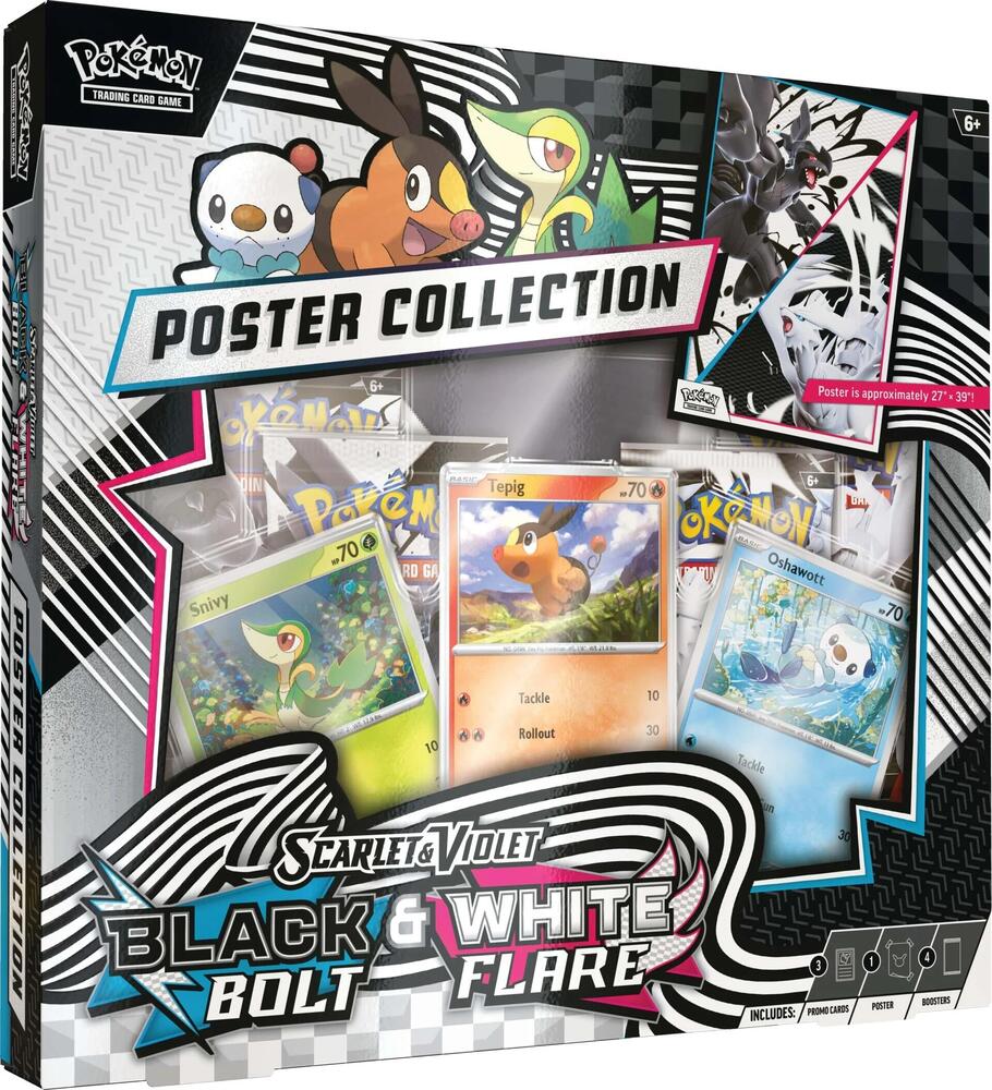 Unova Poster Collection (Black Bolt & White Flare)
