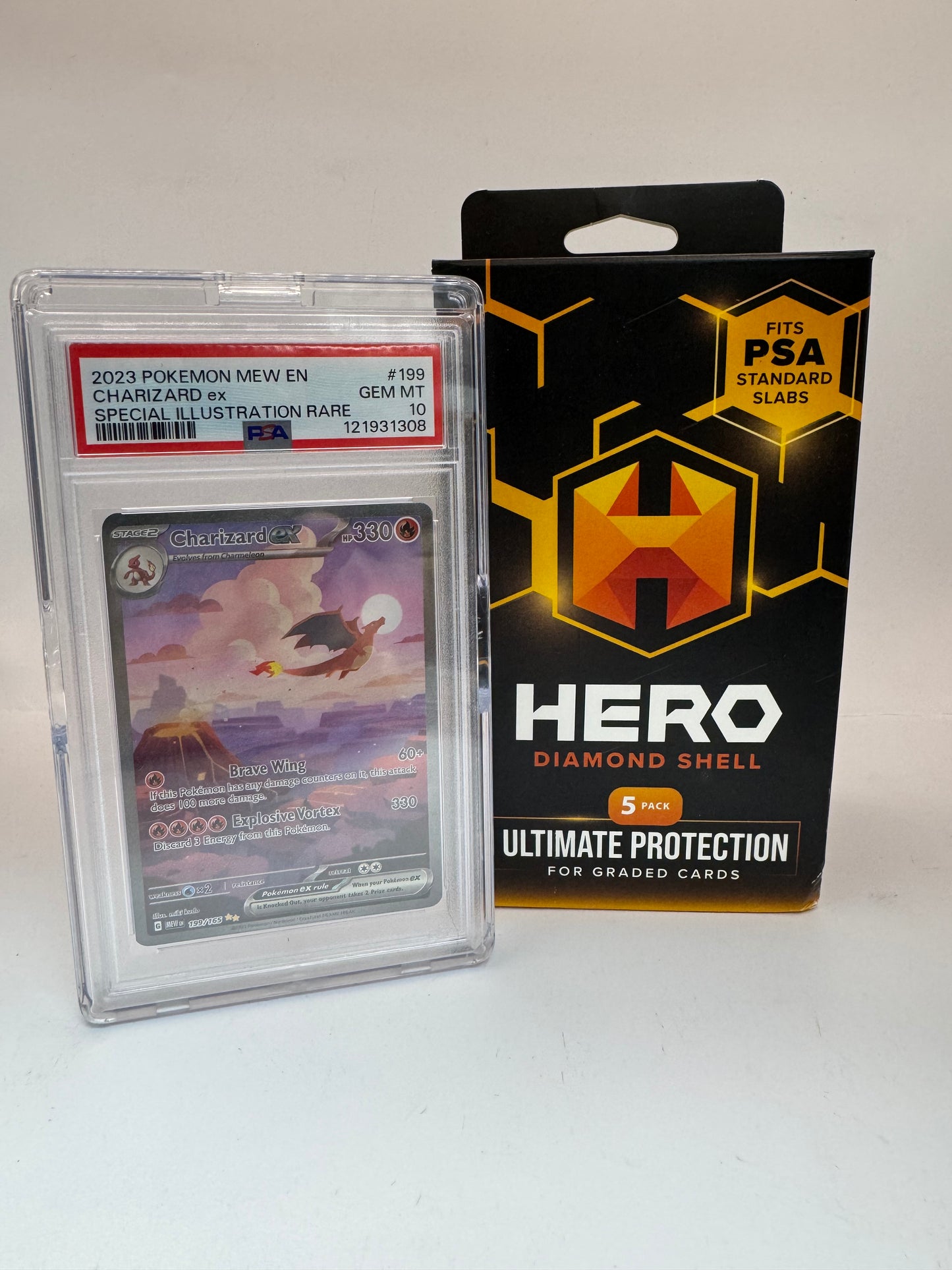 Hero Diamond Shell PSA Perfect Fit Guard 5 PACK