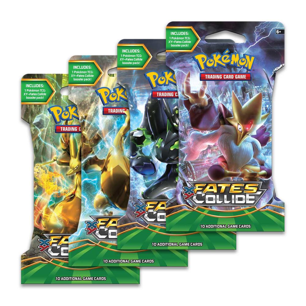 XY Fates Collide Sleeved Booster Pack (Random Artwork)