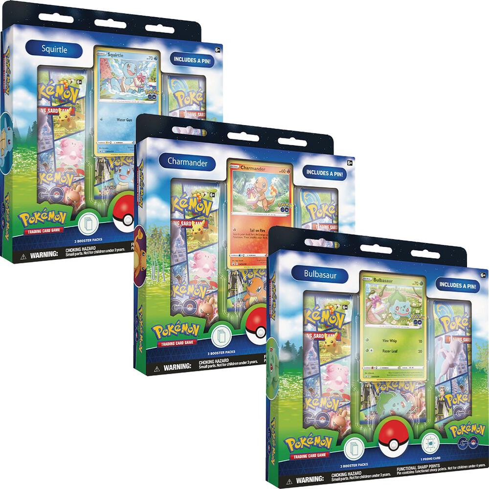 Pokemon GO Pin Collection (Random Artwork)