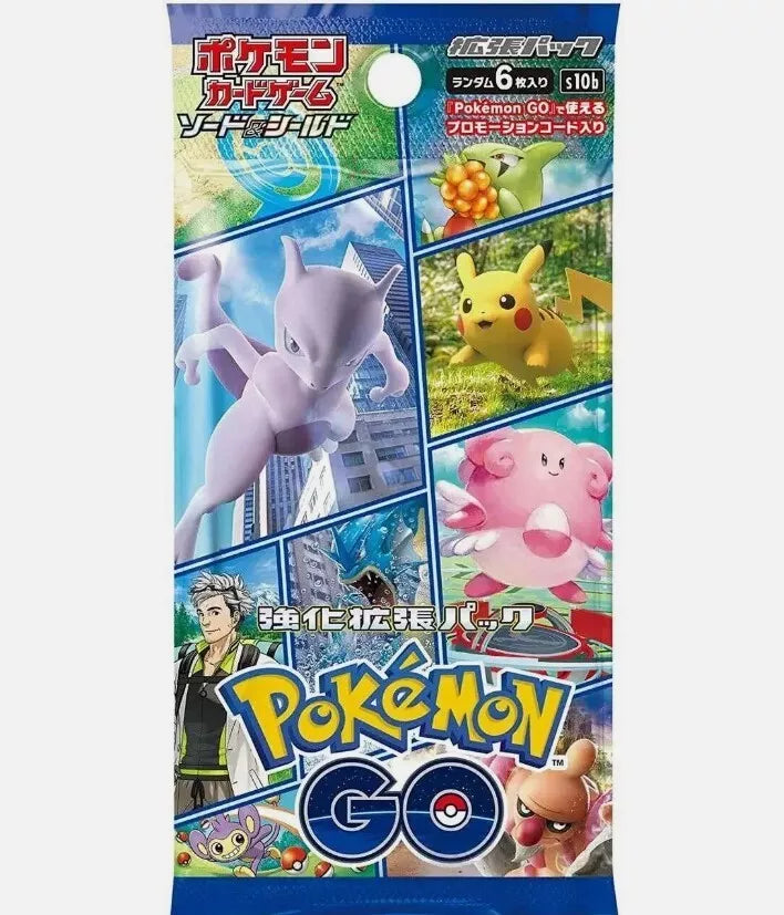 Pokemon Go Booster Pack s10b SWSH Japanese Pokemon TCG | US Seller Sealed