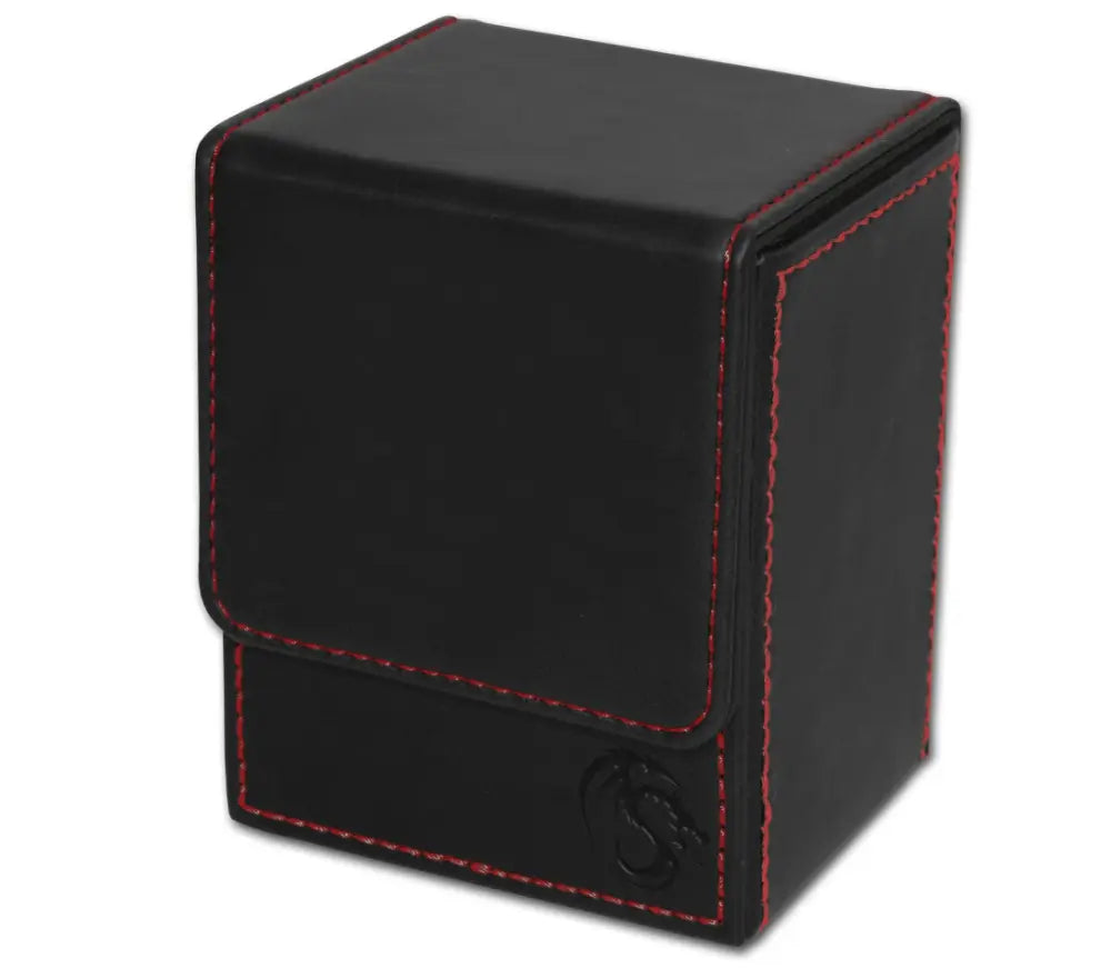 BCW Black Deck Box LX Gaming Card Magnet Storage Case Trading Card Deck Box