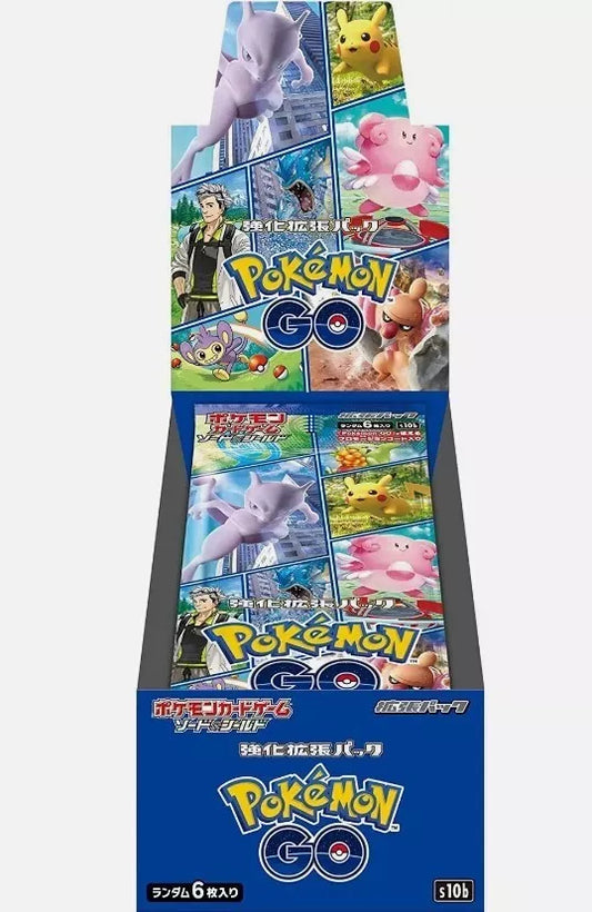 Pokémon TCG Pokémon GO Booster Box Factory Sealed Shrink Japanese