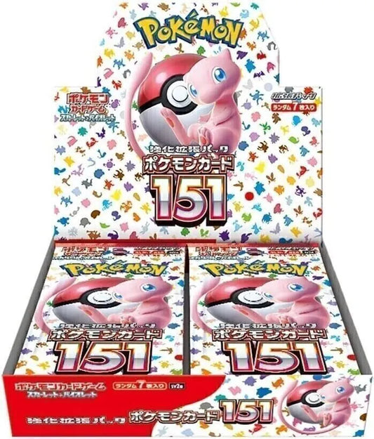 Japanese Pokémon TCG Scarlet & Violet Pokemon 151 Booster Box SEALED | US SELLER