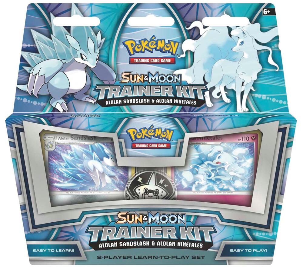 Sun & Moon Trainer Kit Alolan Sandslash & Alolan Ninetales