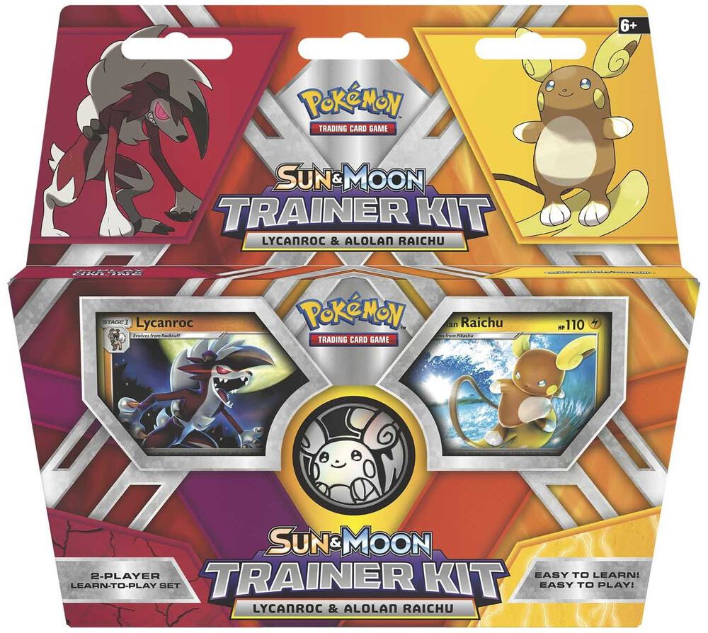 Sun & Moon Trainer Kit Lycranroc & Alolan Raichu